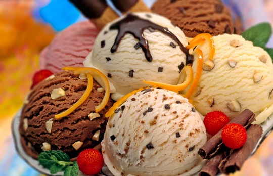 مراحل تهیه بستنی مراحل تهیه بستنی